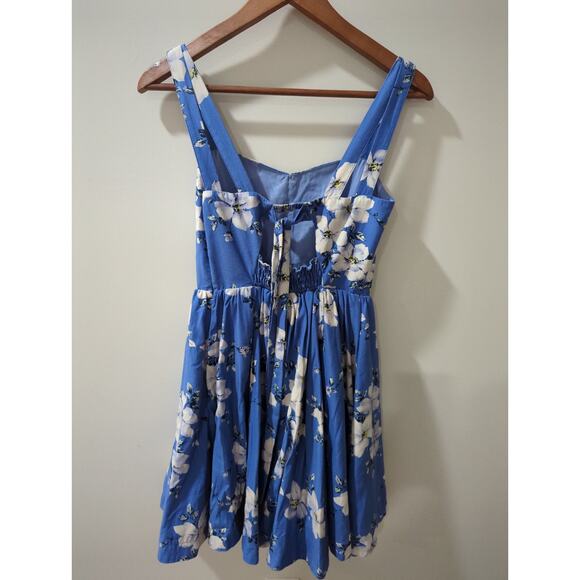Snidel Blue Floral Mini Dress - Picture 2 of 4